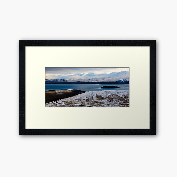 New Zealand Roads Framed Art Print