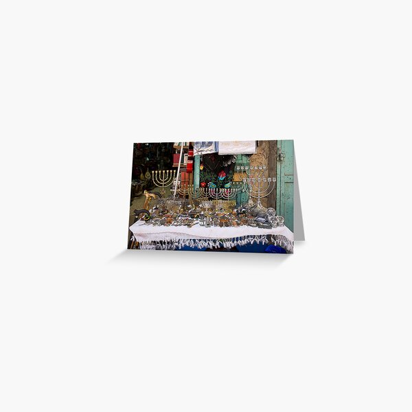 In the market I Greeting Card
