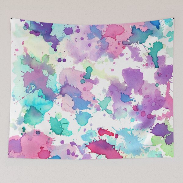 Item preview, Watercolour Pastel Paint Splatter designed and sold by SaltySerenity.