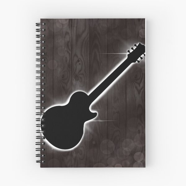 Item preview, Guitar silhouette on a wooden wall  designed and sold by Ethan110.