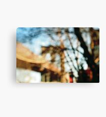 painted bridge Canvas Print