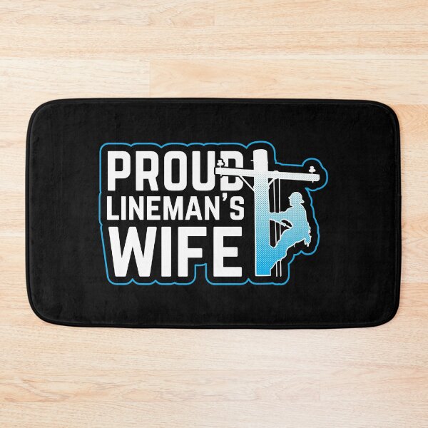 Item preview, Proud Lineman's Wife Line Worker Gift Idea designed and sold by haselshirt.