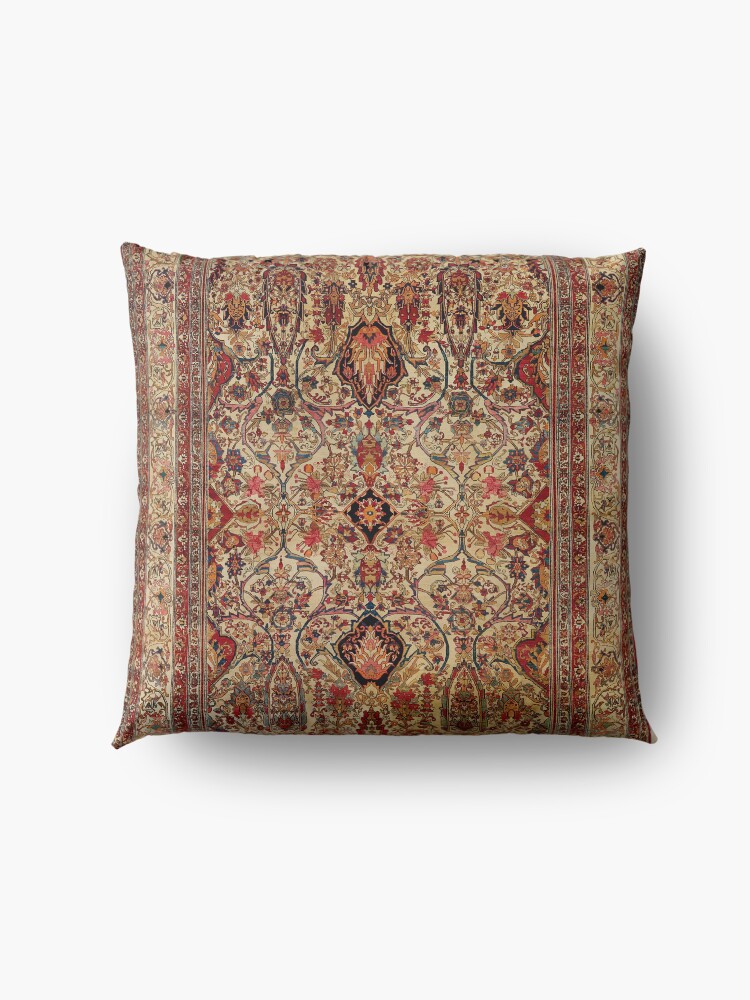 Alternate view of Lavar Kirman Southeast Persian Rug Print Floor Pillow