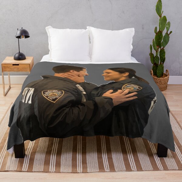Item preview, Brooklyn nine nine Jake and Amy windbreaker kiss designed and sold by calamity02.