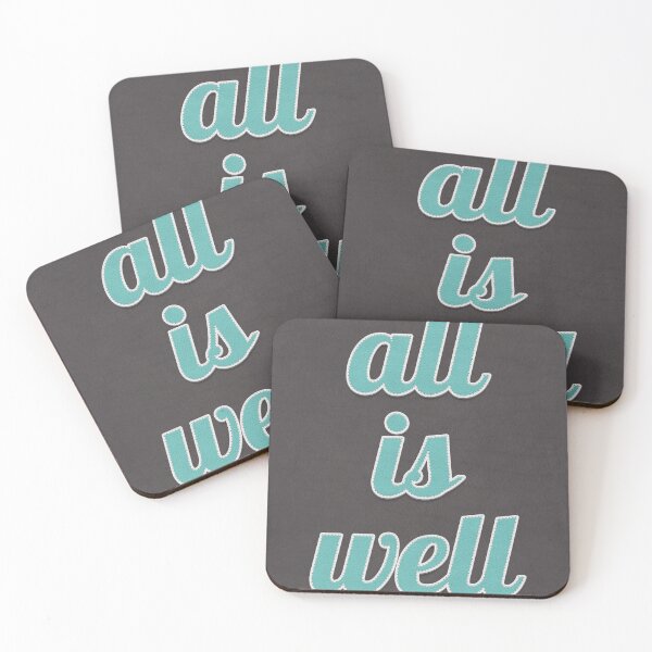 Item preview, All Is Well Inspiring Quote designed and sold by MotivationFlow.