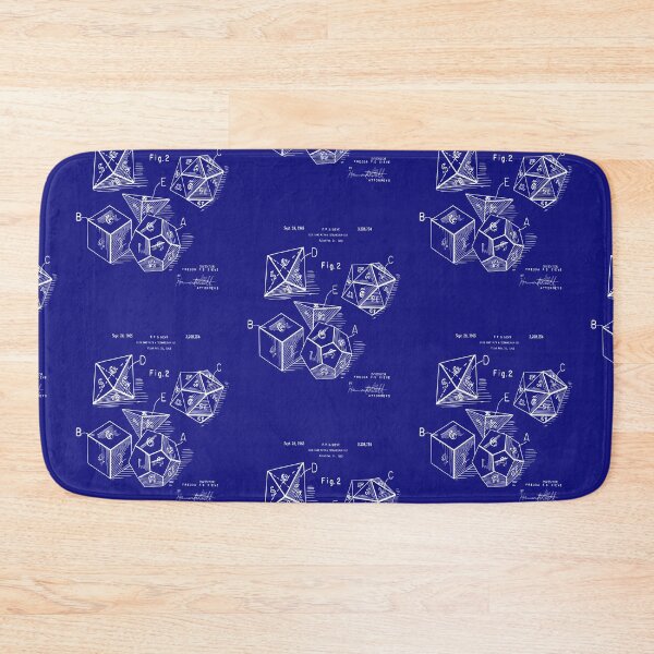 Item preview, Role Playing Dice Patent Prints 1963 designed and sold by MadebyDesign.