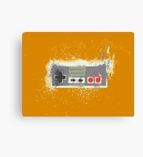 Nes Controller Canvas Print