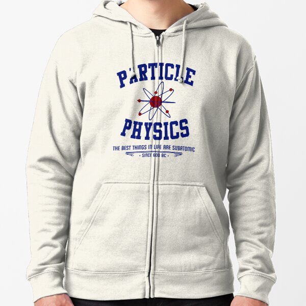 Particle Physics Zipped Hoodie
