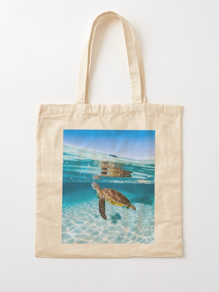 turtle tote bag