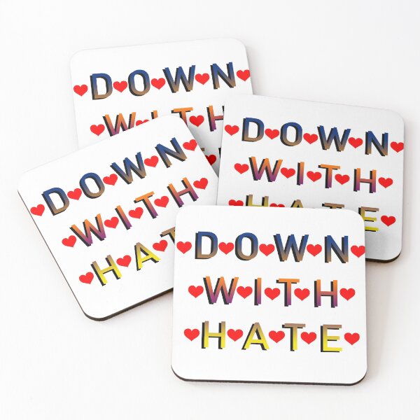 Item preview, Down With Hate designed and sold by misssallyb.