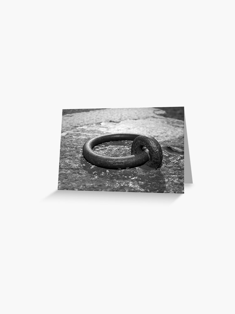 Thumbnail 1 of 2, Greeting Card, Cockatoo Dock Iron Ring designed and sold by RICHARDW.