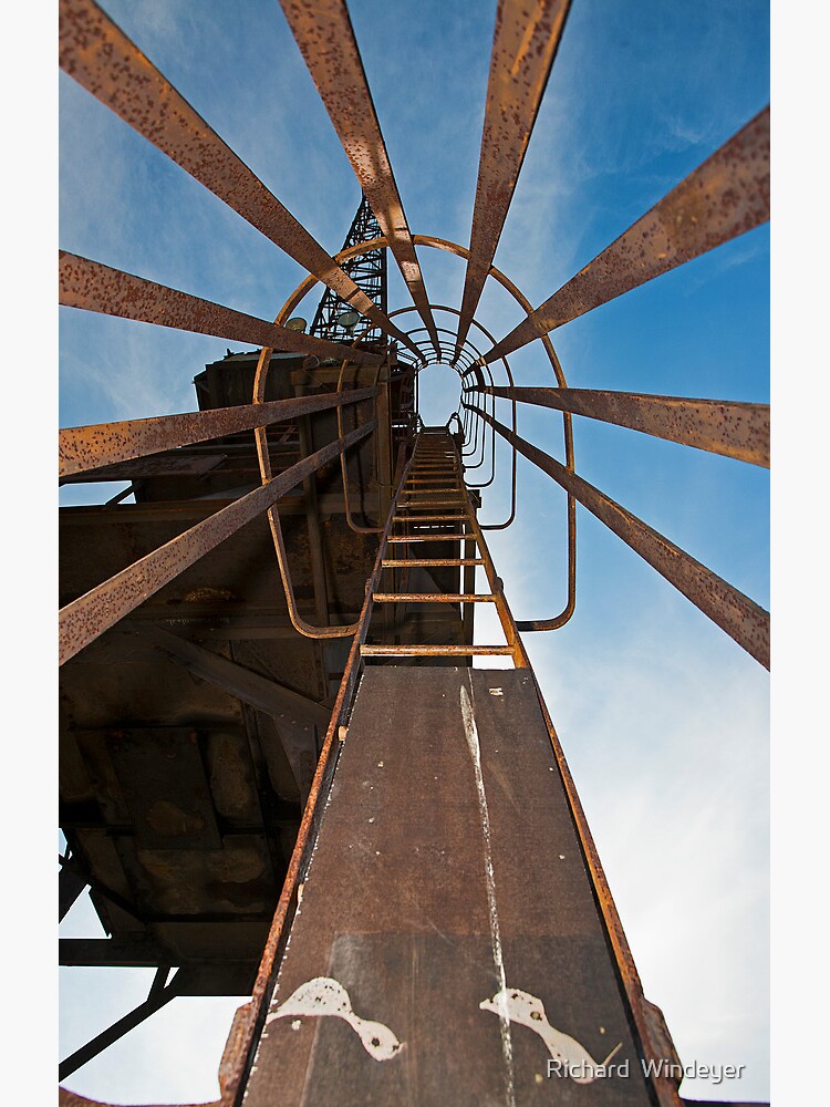 Thumbnail 3 of 3, Photographic Print, Cockatoo Dock Crane Ladder designed and sold by Richard  Windeyer.
