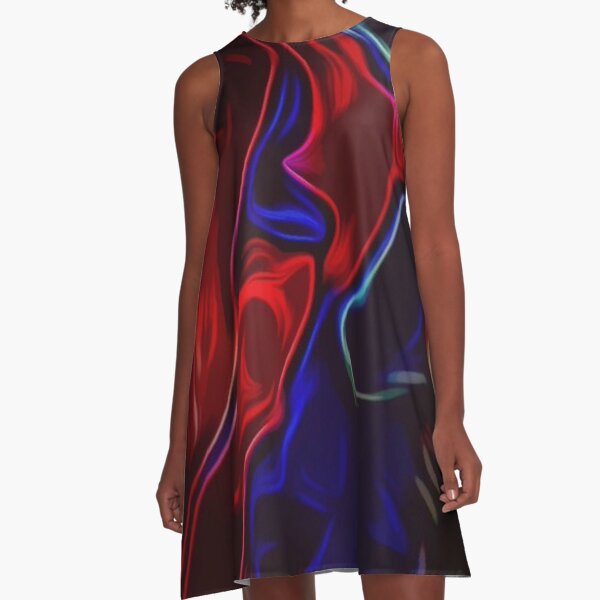Mahuika - Fire Goddess A-Line Dress