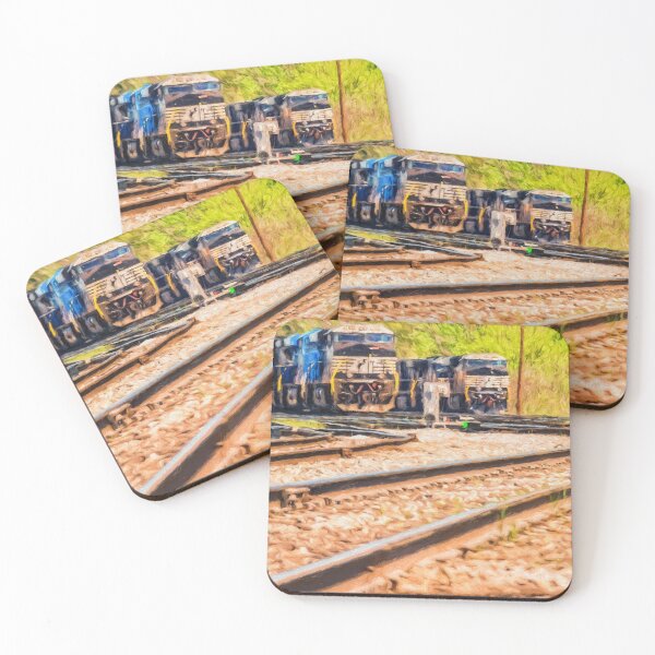 Norfolk Southern Coasters (Set of 4)