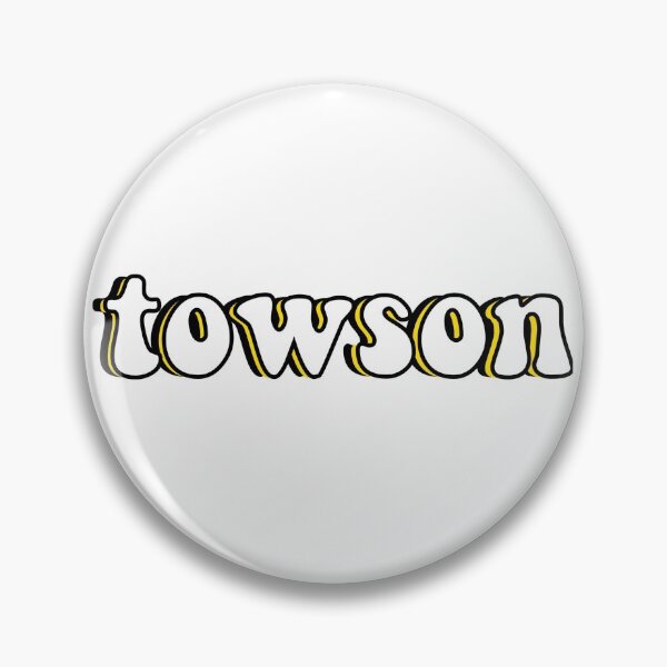 Item preview, Towson university groovy lettering designed and sold by Designed By Rachel.