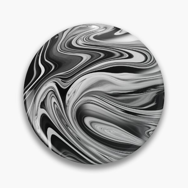 Artikelvorschau, Eleganter Marmor 7 - Liquid Black and White entworfen und verkauft von lematworks.