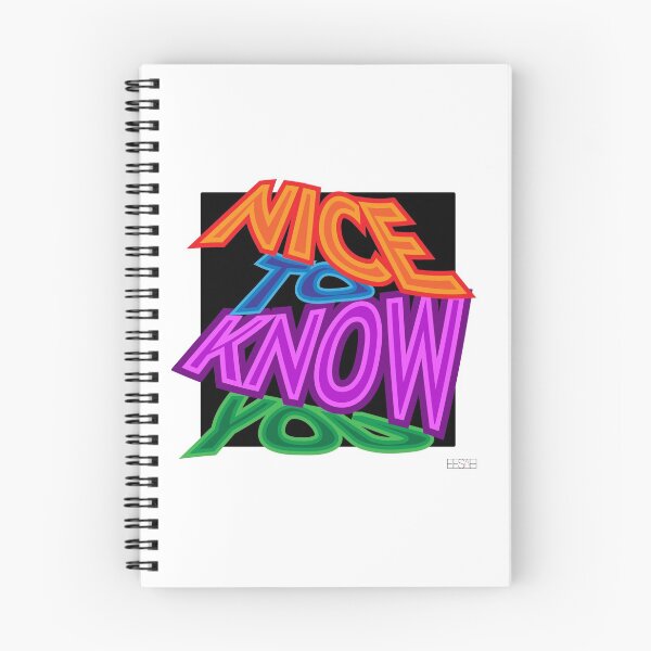 Item preview, NICE TO KNOW YOU designed and sold by Eesah.