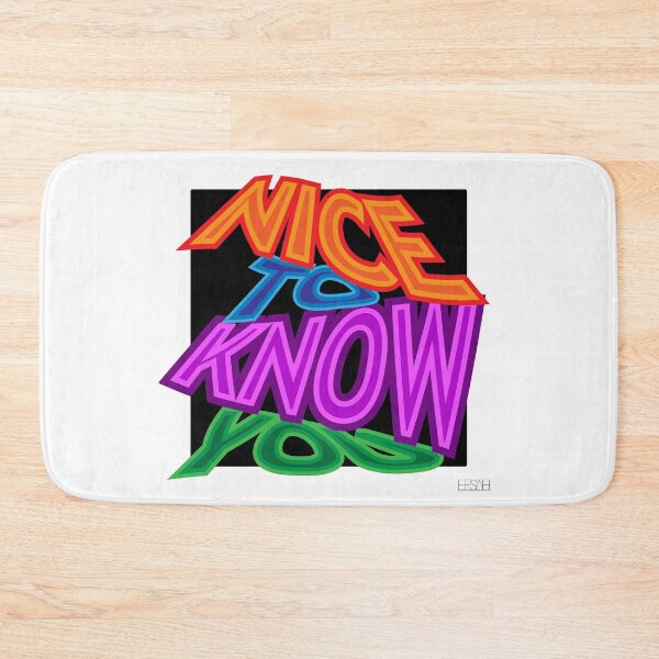 Item preview, NICE TO KNOW YOU designed and sold by Eesah.