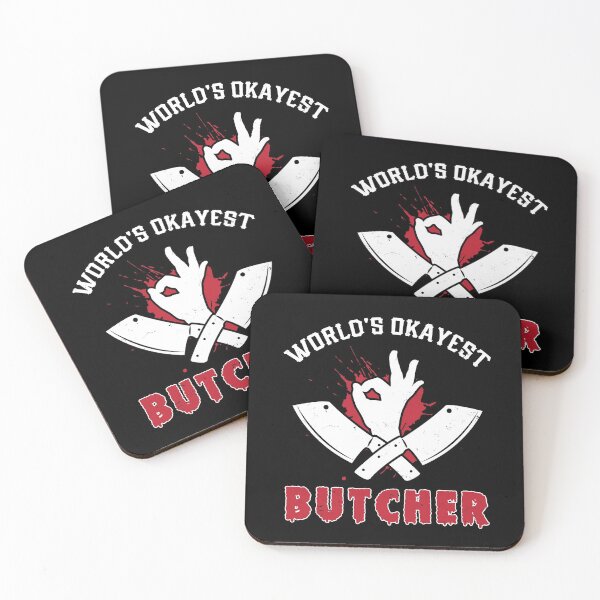 Item preview, World's Okayest Butcher - Butcher Meat designed and sold by Sandra78.