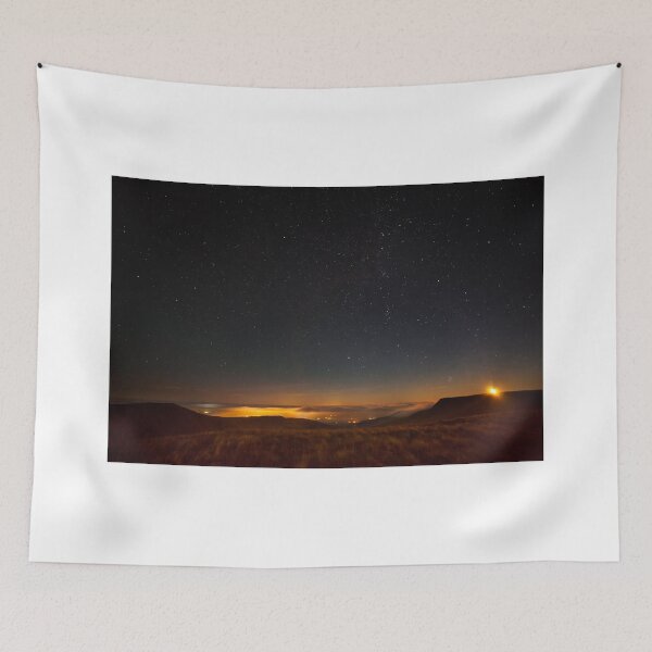 Item preview, Moonrise with Fan y Big, Brecon Beacons National Park, Wales  designed and sold by Dan Santillo.