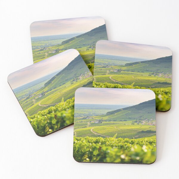 Item preview, Brouilly hill and vineyards with morning lights in Beaujolais land, France designed and sold by Gaël FONTAINE.