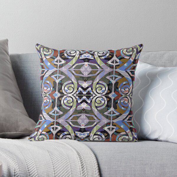 Street Art Bro 2 Throw Pillow