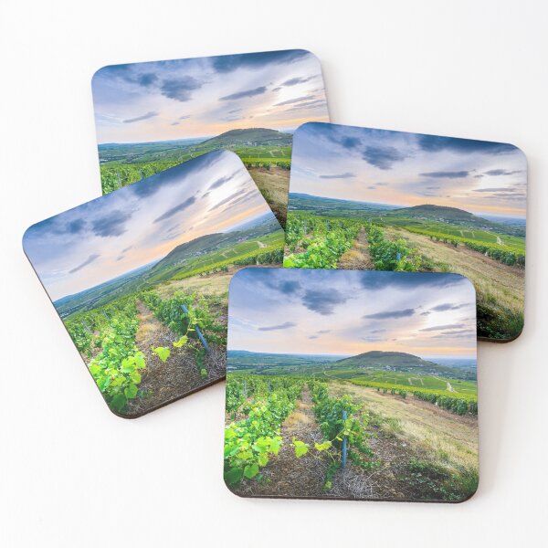 Item preview, Brouilly hill and vineyards with morning lights in Beaujolais land, France designed and sold by Gaël FONTAINE.