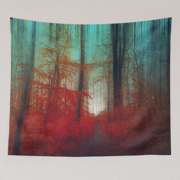 Item preview, Red Forest Dream designed and sold by Dyrk Wyst Redbubble Shop.