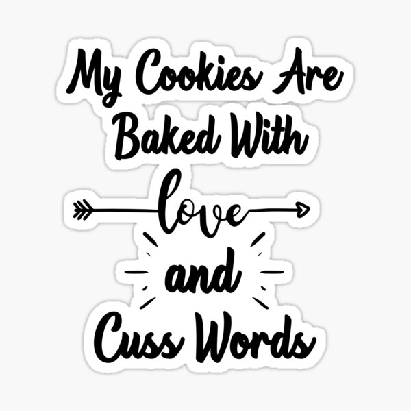 Baked with Love Stickers Labels,300 pcs, 2x2 Size