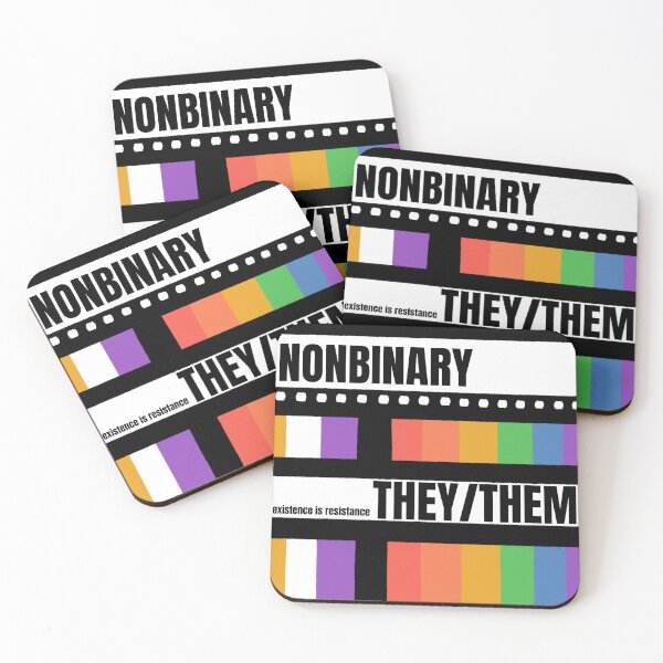 Item preview, nonbinary they/them designed and sold by abbfrancis.