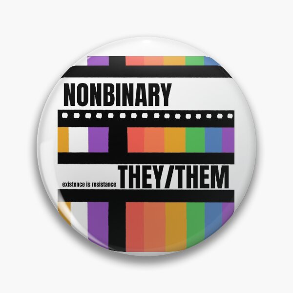 Item preview, nonbinary they/them designed and sold by abbfrancis.