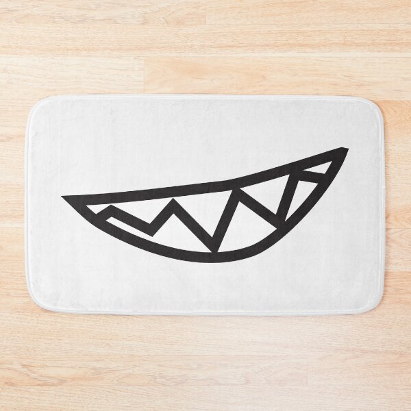 Item preview, Grinning Mouth Cartoon Sharp Teeth designed and sold by javes93.
