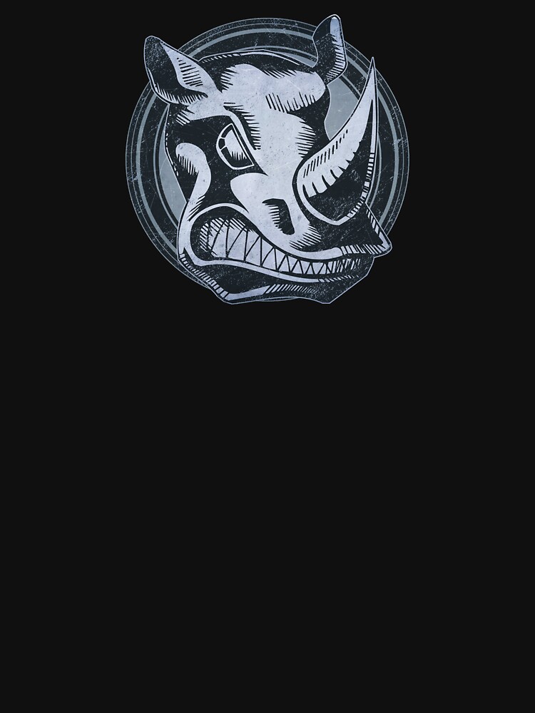 Wild Rhino Grunge Animal by wheedesign