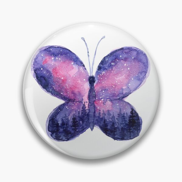 Item preview, Pink Galaxy Butterfly designed and sold by Olga Shvartsur.