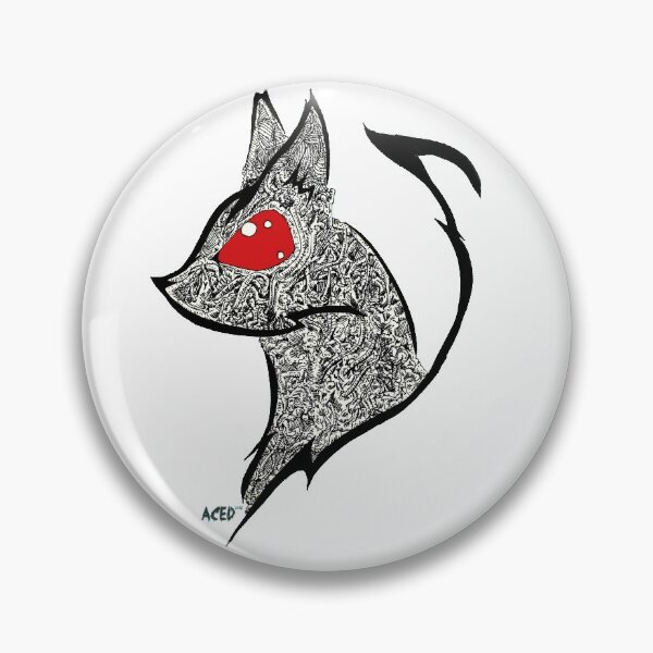 Item preview, fox head designed and sold by ACED2112.
