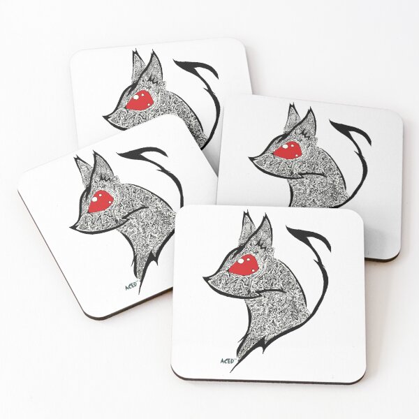 Item preview, fox head designed and sold by ACED2112.