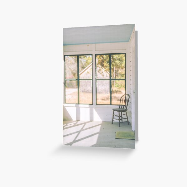 Whitesbog Village Porch Greeting Card