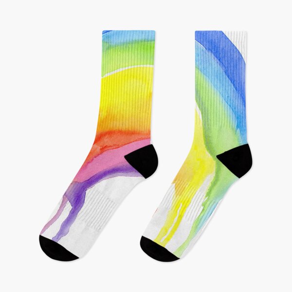 Item preview, Watercolor Rainbow Dripping designed and sold by Olga Shvartsur.
