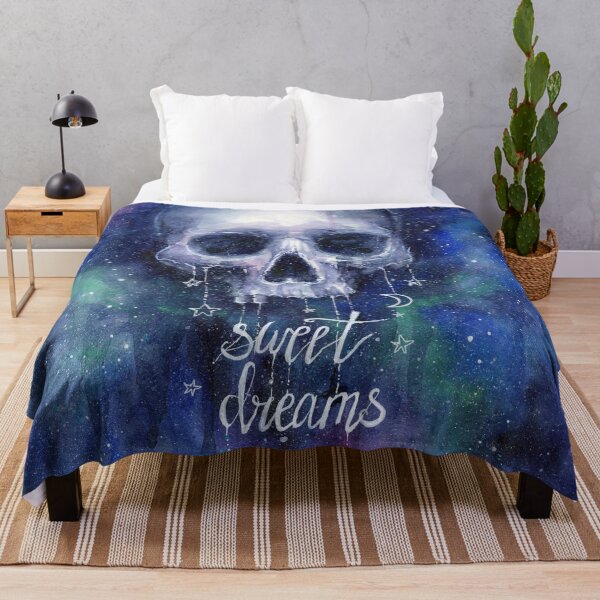 Item preview, Skull in Space Sweet Dreams designed and sold by Olga Shvartsur.