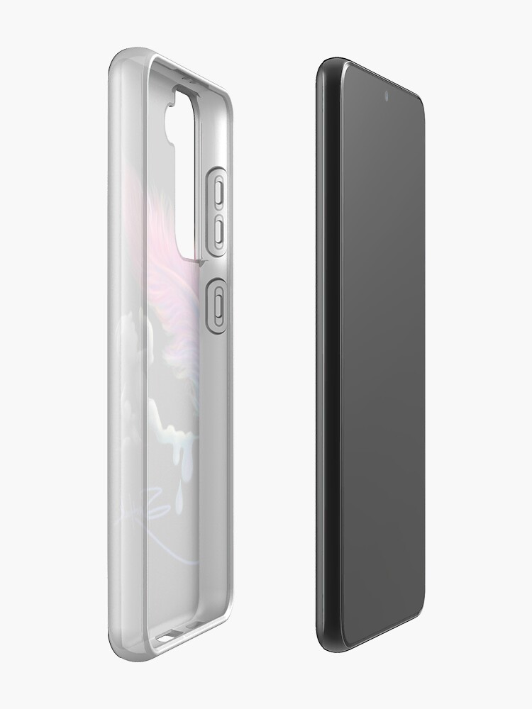 Alternate view of Feather pen drip Case & Skin for Samsung Galaxy