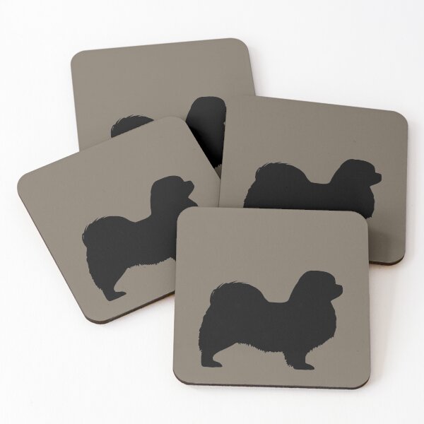 Item preview, Tibetan Spaniel Silhouette(s) designed and sold by Jenn Inashvili.