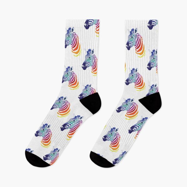 Item preview, Rainbow Zebra designed and sold by Olga Shvartsur.