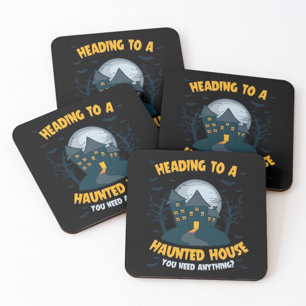 Item preview, Haunted House Party Gift - Full Moon & Flying Bats designed and sold by Sandra78.