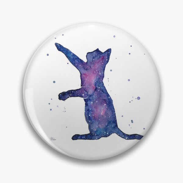 Item preview, Playful Galactic Cat designed and sold by Olga Shvartsur.