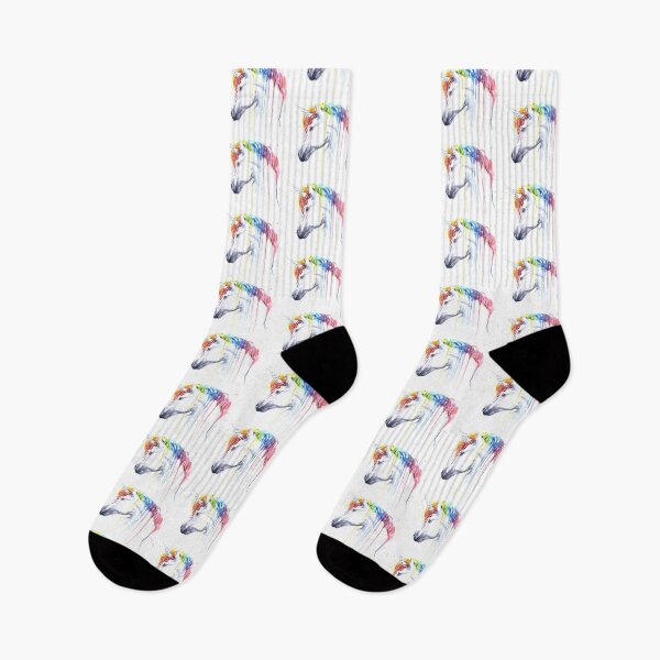 Item preview, Rainbow Unicorn Watercolor designed and sold by Olga Shvartsur.