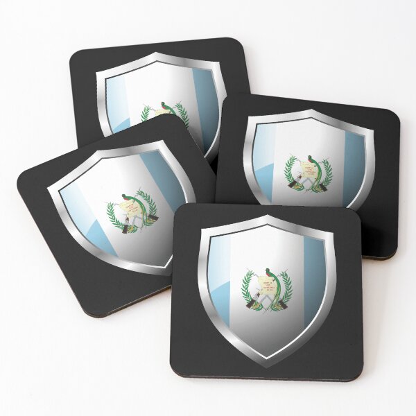 Item preview, Strong Guatemala Flag Shield Country designed and sold by HelloFromAja.
