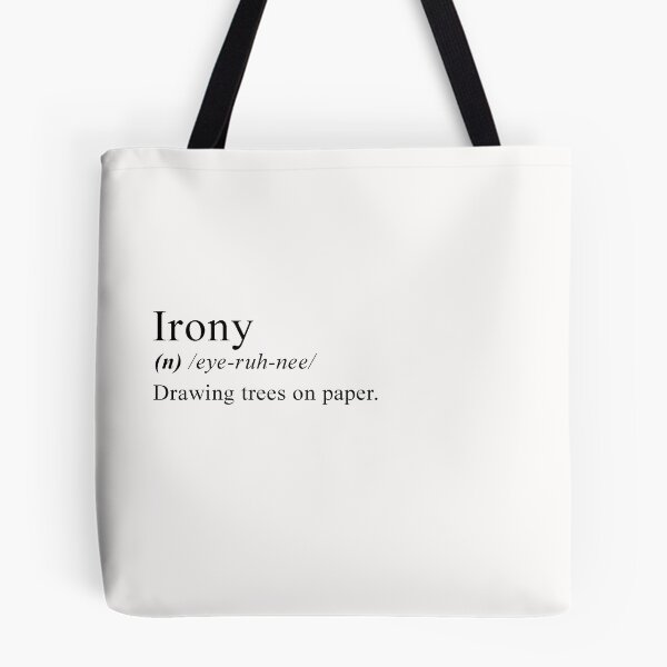Item preview, Irony designed and sold by wydrenpng.