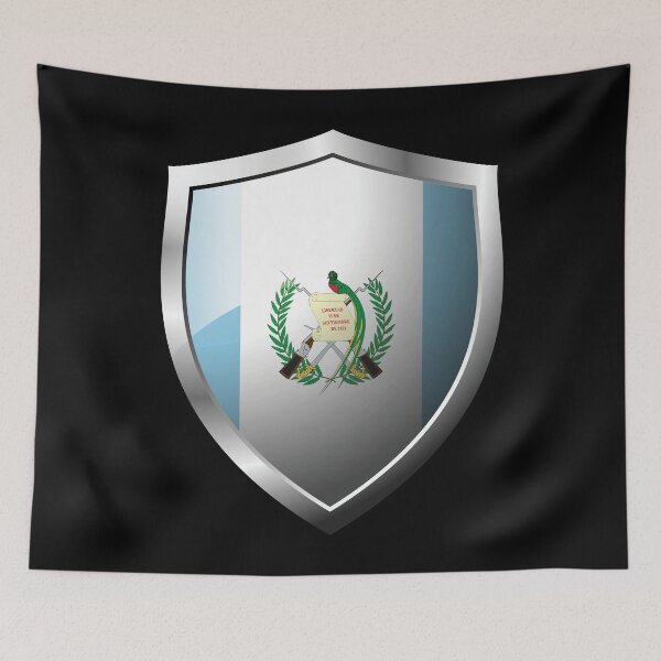 Item preview, Strong Guatemala Flag Shield Country designed and sold by HelloFromAja.