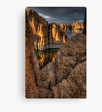 Jagged Edges Canvas Print
