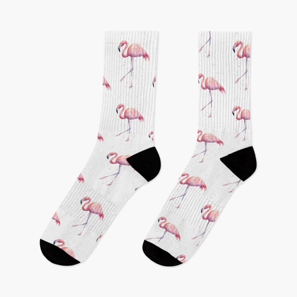 Item preview, Flamingo Watercolor Painting designed and sold by Olga Shvartsur.